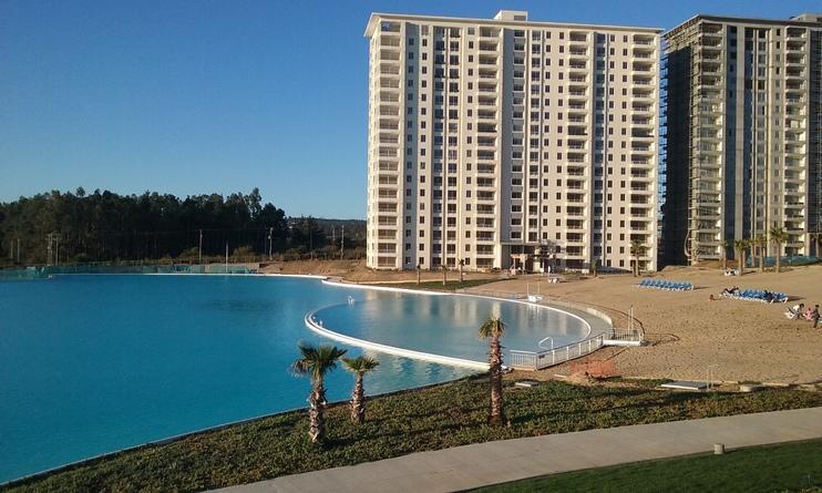 Departamento Algarrobo Condominio Laguna Bagian luar foto