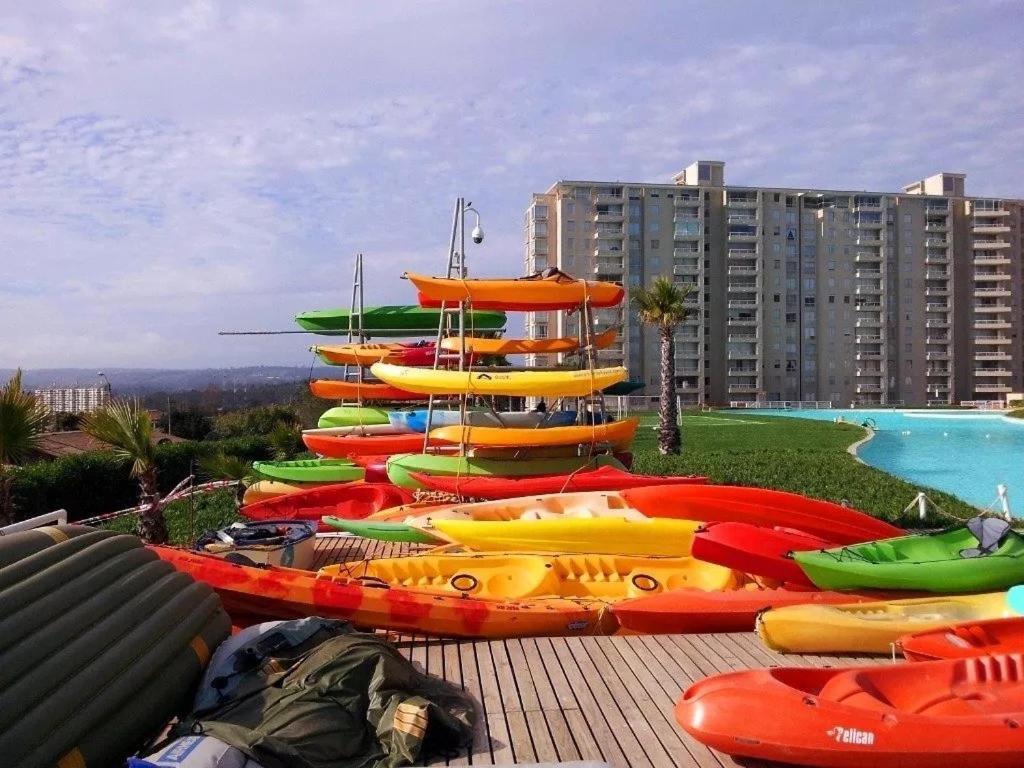 Departamento Algarrobo Condominio Laguna Bagian luar foto